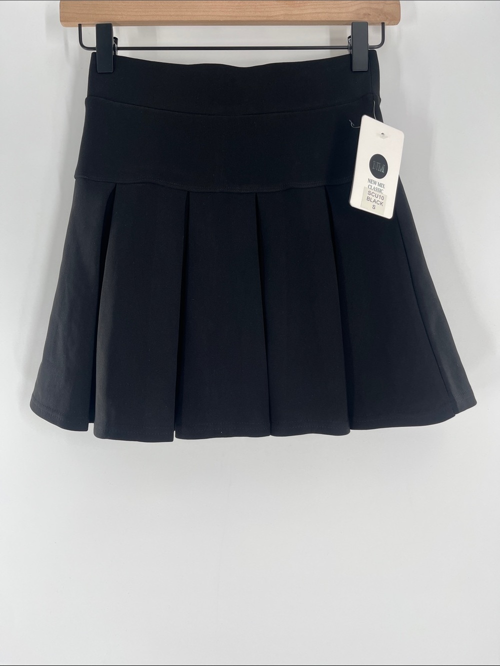New Mix Black Mini Skirt Size S NWT